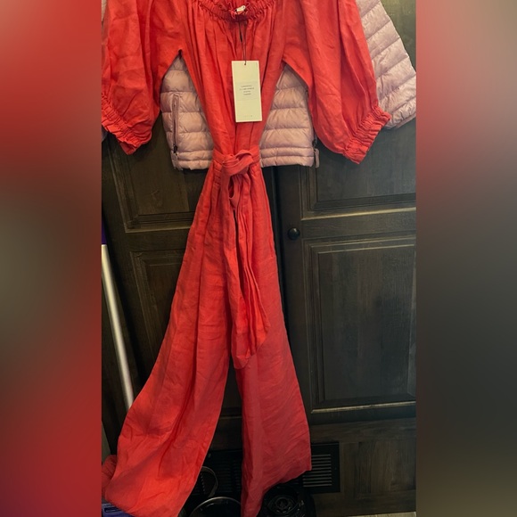 JOIE jumpsuit Size small NWT color: Coral - Picture 8 of 8